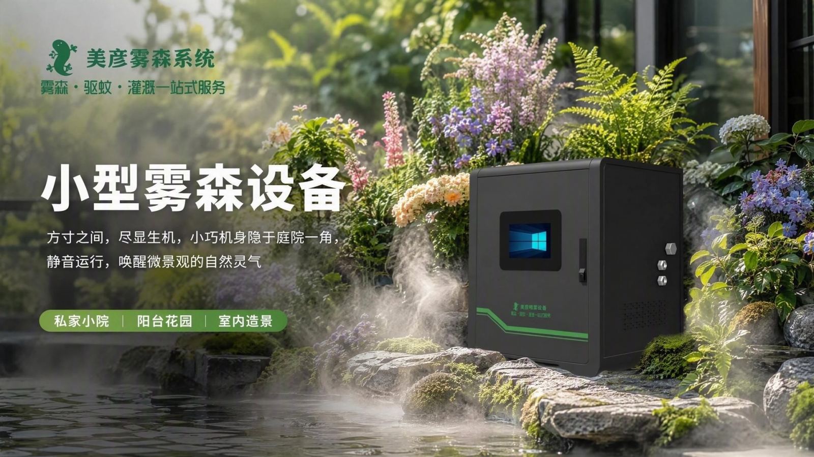 黄山花园庭院驱蚊系统